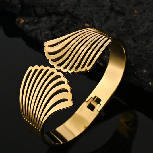 Bracelet Manchette Cygne