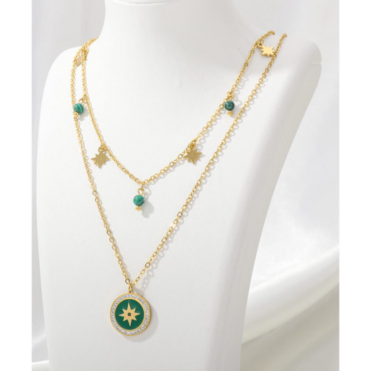 COLLIER CHAINE DOUBLE
