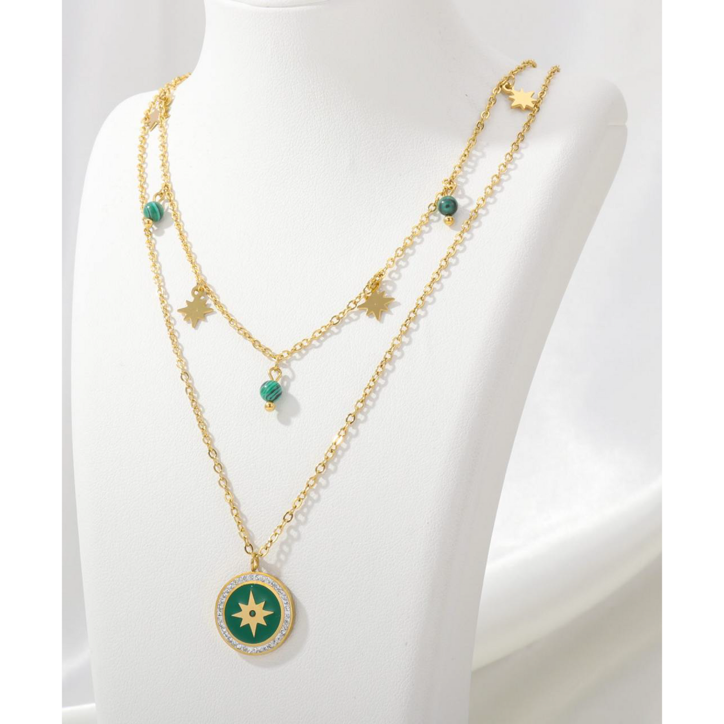 COLLIER CHAINE DOUBLE